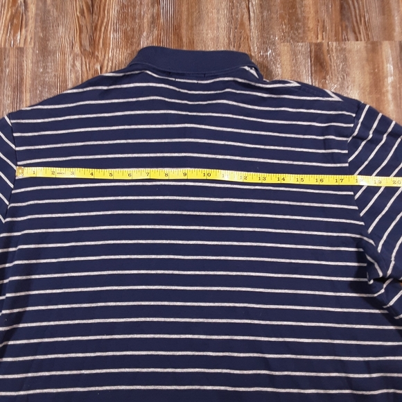 Polo Ralph Lauren Striped Pima Soft Touch Preppy Polo Shirt Size Large - Picture 7 of 7